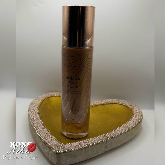 Revolution Glow BRONZE Molten Face & Body Liquid Illuminator - Picture 5 of 5